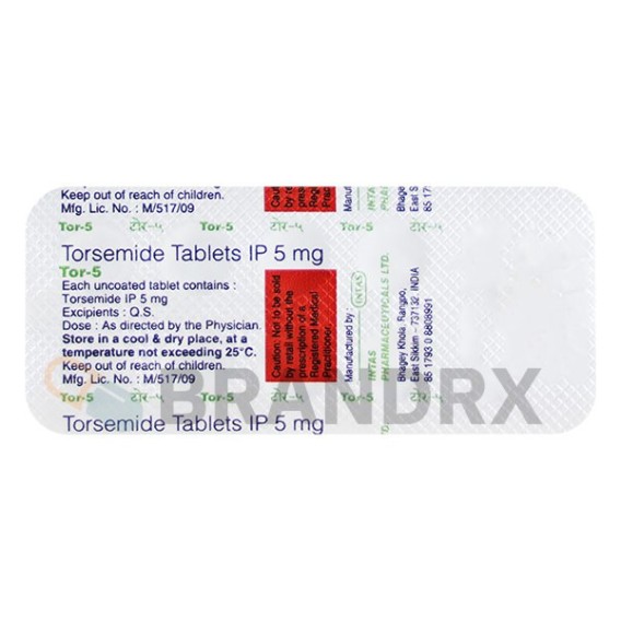 Tor 5 mg Intas Pharmaceuticals