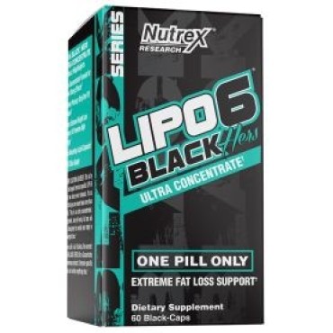 Nutrex - Lipo 6 Black Hers UC 60 caps Nutrex
