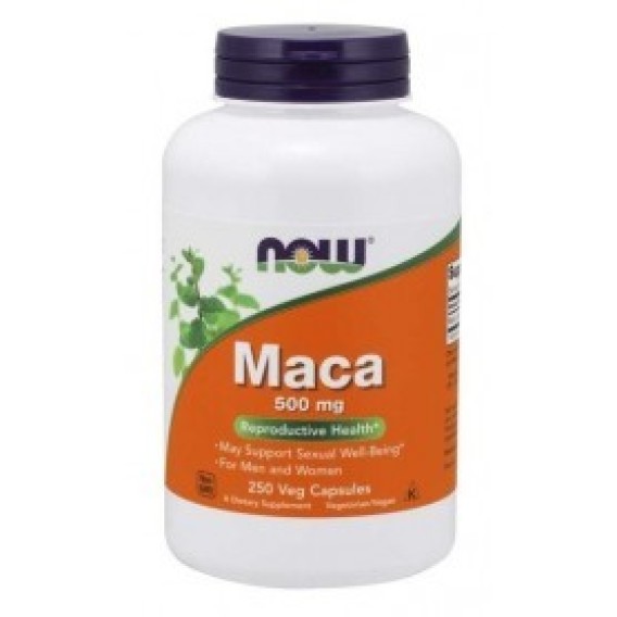 Now Maca 500 mg - 100 kapsul Now foods